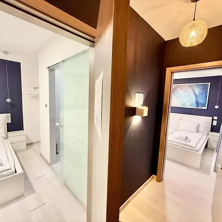 Apartmán L3 3bedroom 3bathroom Wifi Ac Budapešť